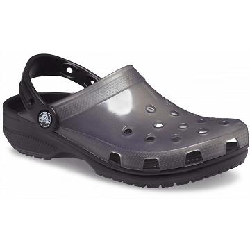 Crocs Classic Translucent Klumpa Férfi Fekete | HU 0765AHKP